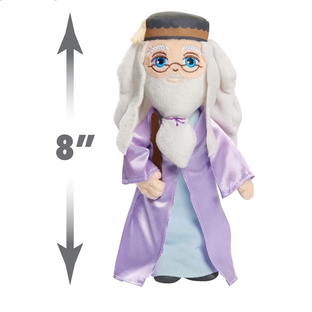 Harry Potter 8 inch Albus Dumbledore Plushie with Sound Effects